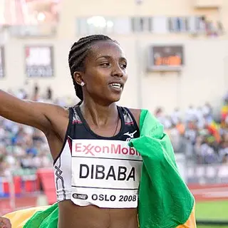 Portrait of Tirunesh Dibaba