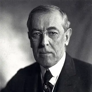 Portrait of Woodrow Wilson