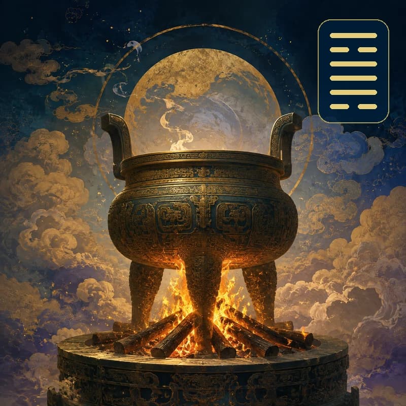 Hexagram 50, The Cauldron