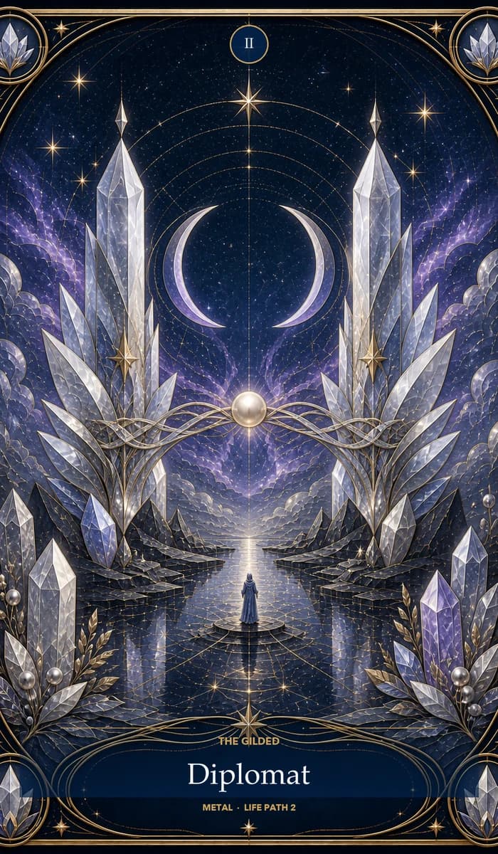 The Gilded Diplomat — Blake Shelton's AsterNym identity card