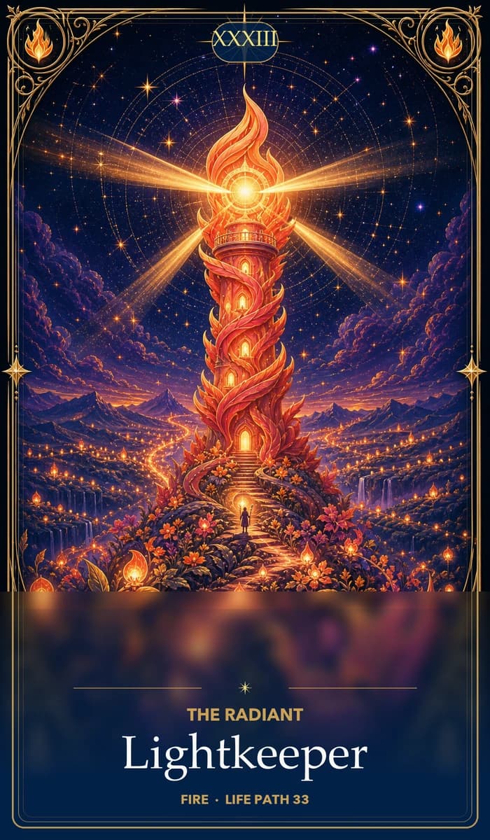 The Radiant Lightkeeper — Douglas Leone's AsterNym identity card