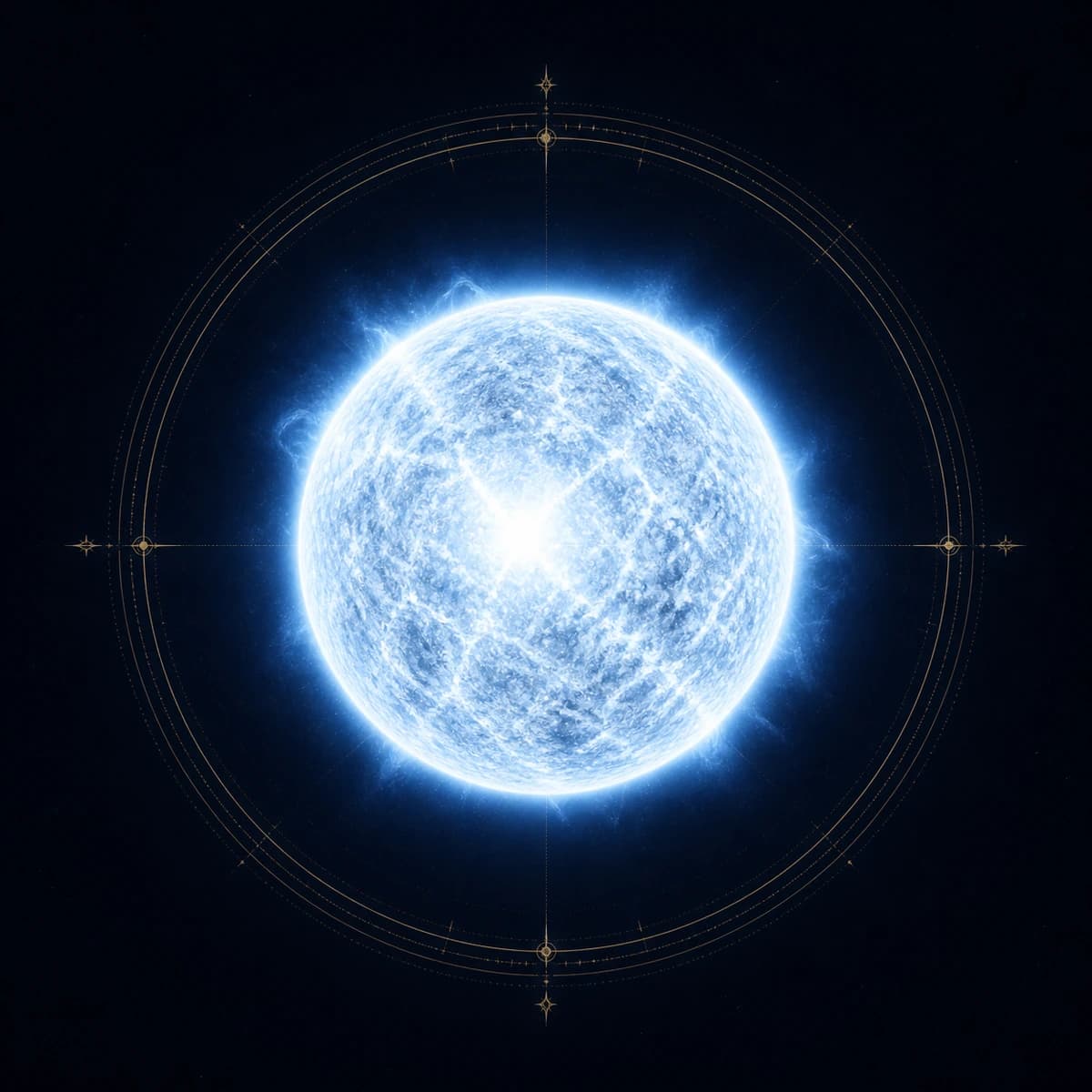 Fumalsamakah, painted as a blue-white star