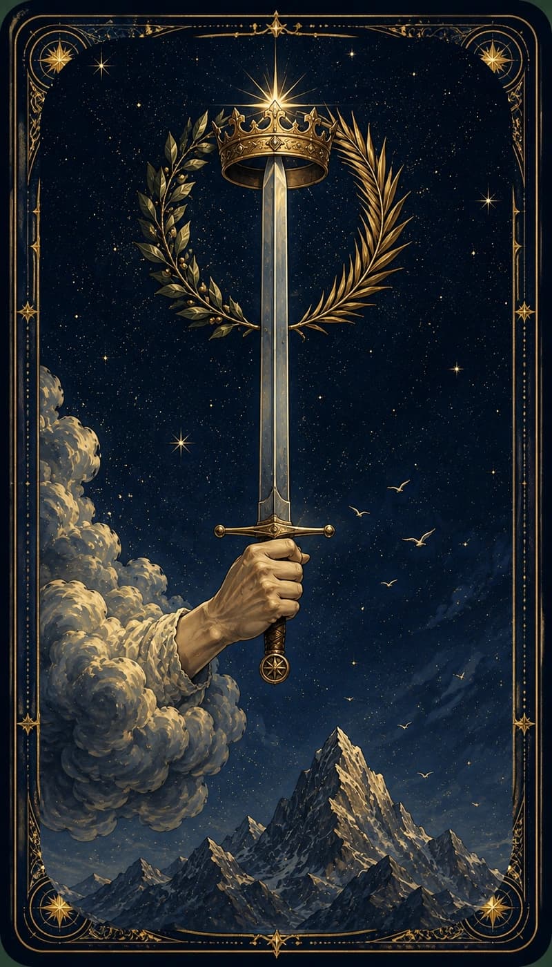 Ace of Swords | AsterNym deck