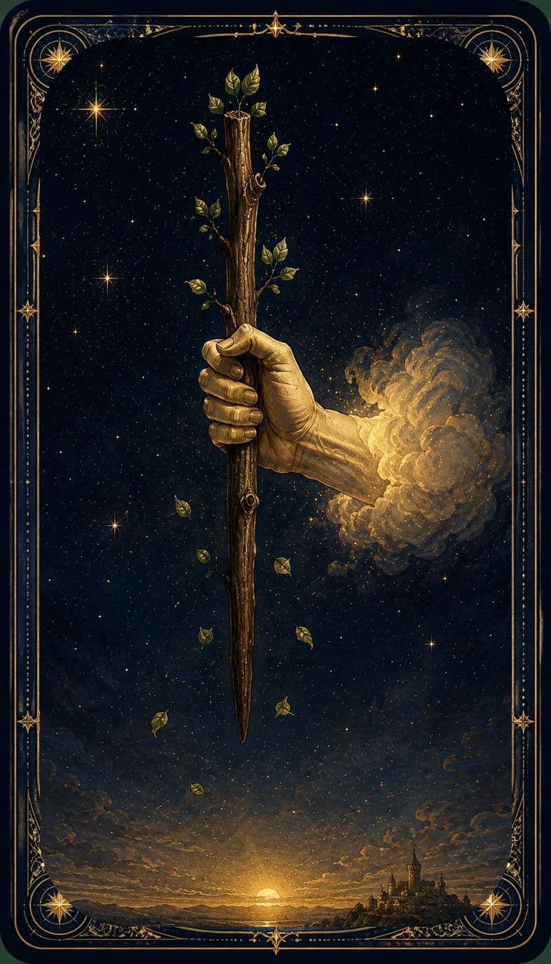 Ace of Wands | AsterNym deck