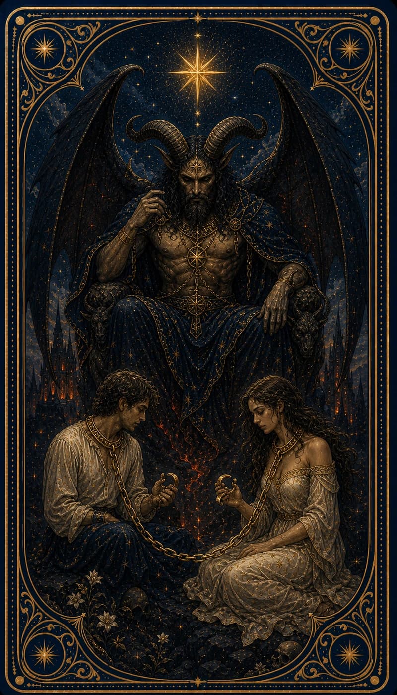 The Devil — Isaac Asimov's birth tarot card