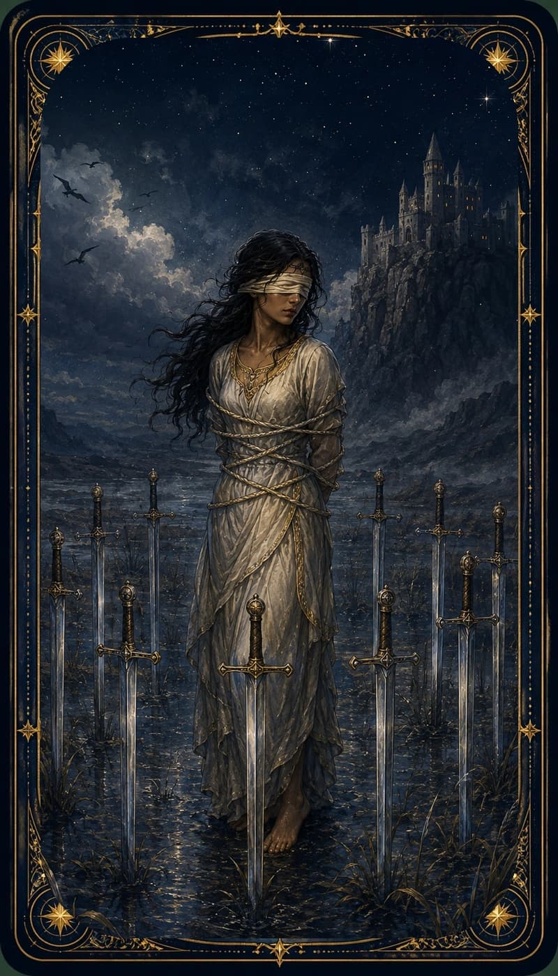 Eight of Swords | AsterNym deck