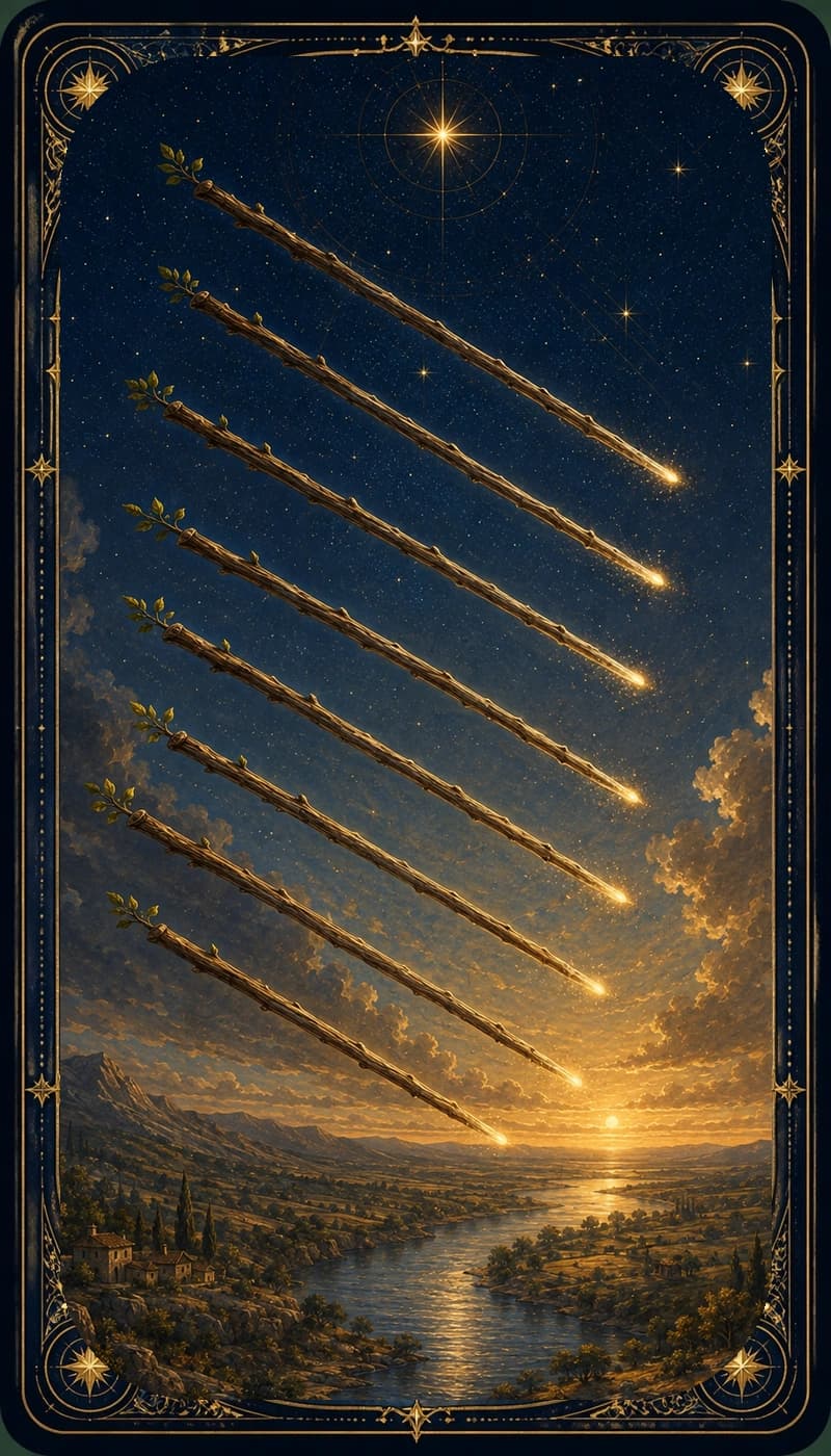 Eight of Wands | AsterNym deck