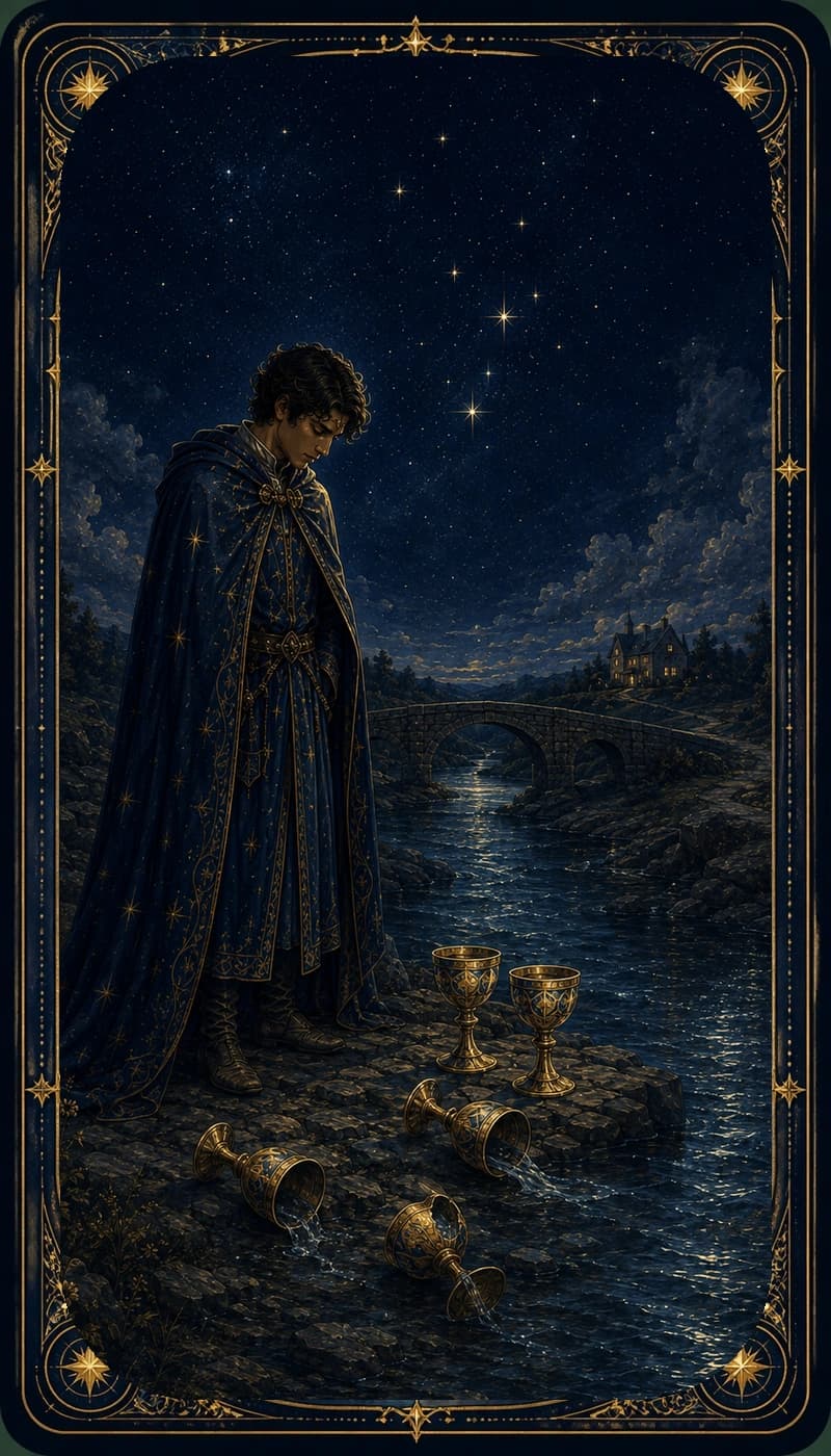 Five of Cups | AsterNym deck