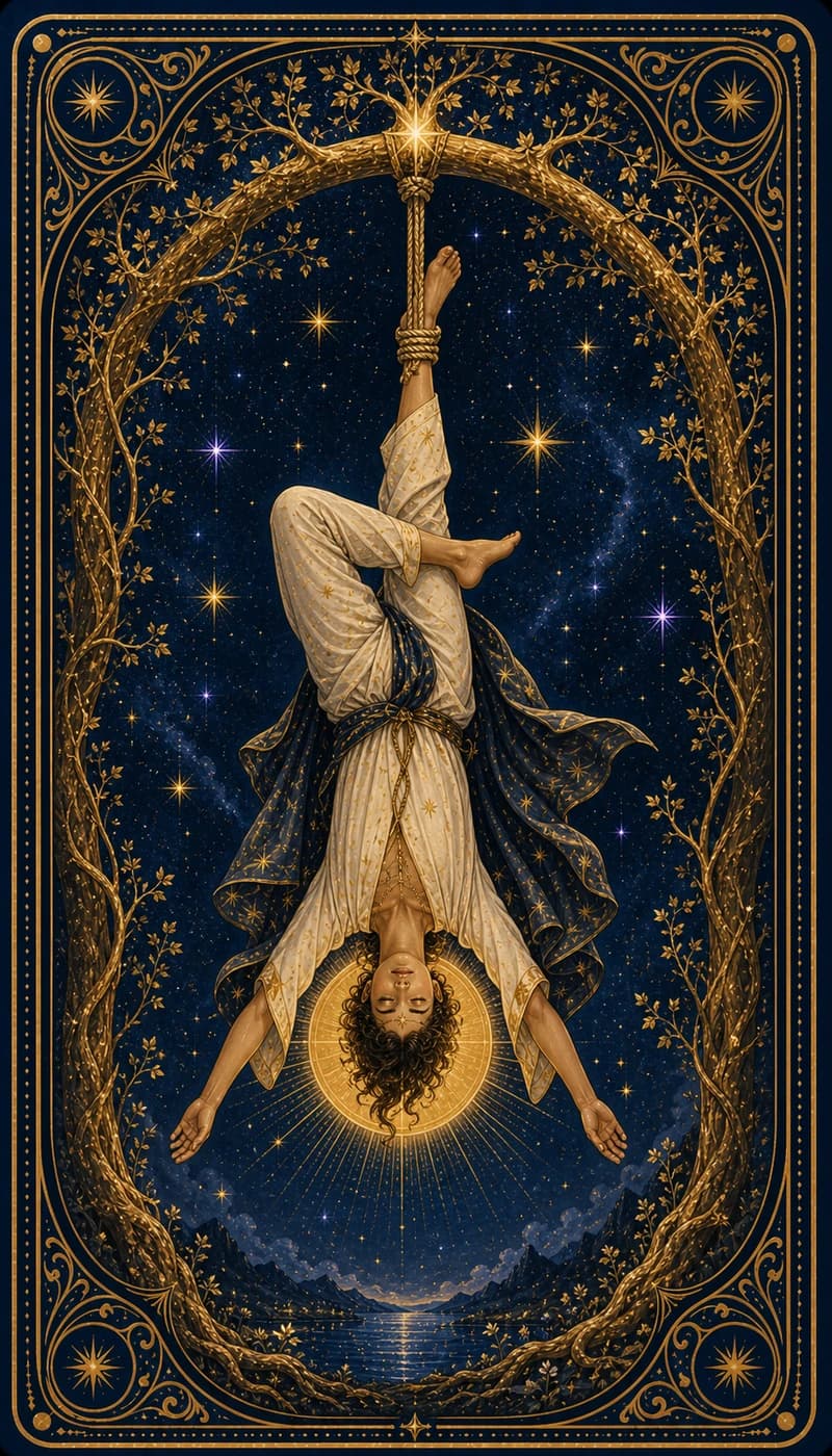 The Hanged Man — AsterNym deck