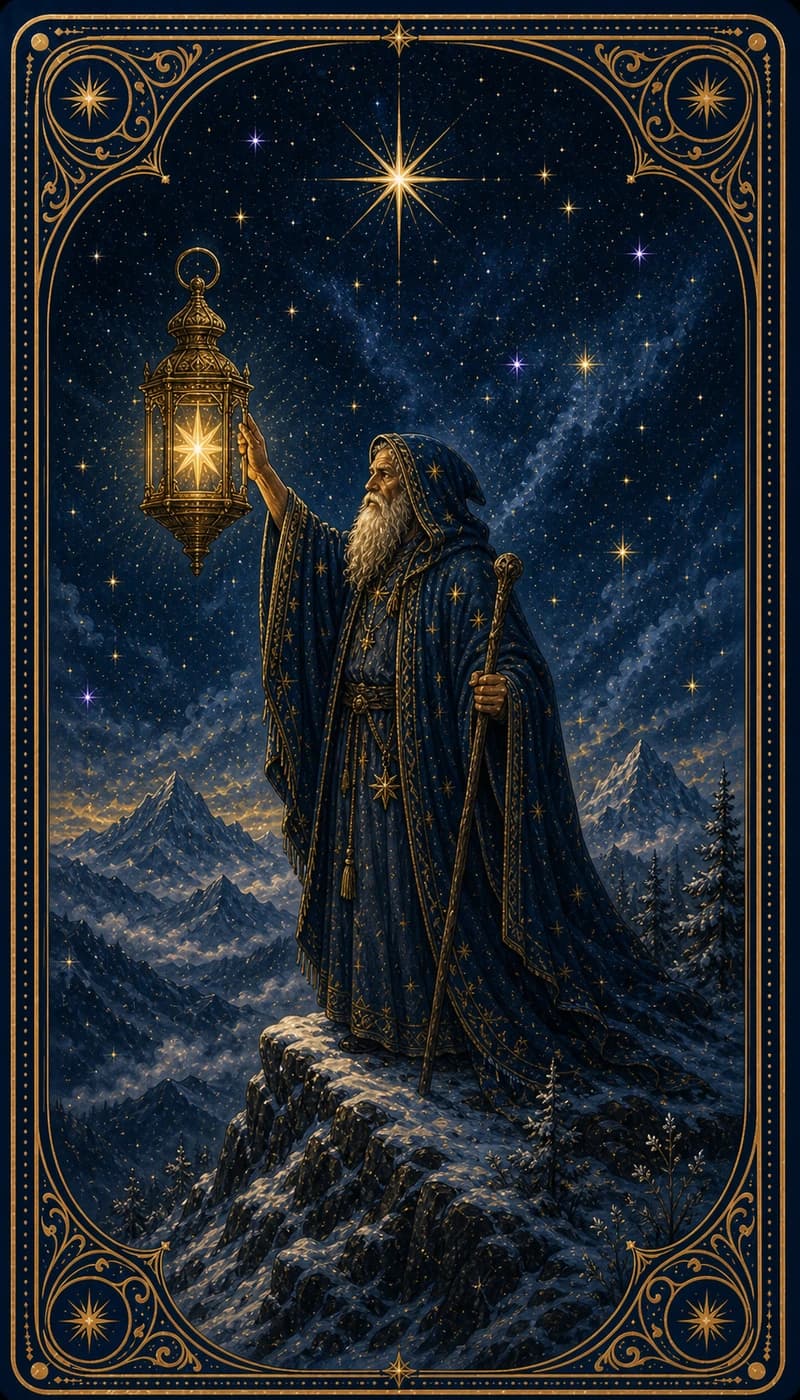 The Hermit — AsterNym deck