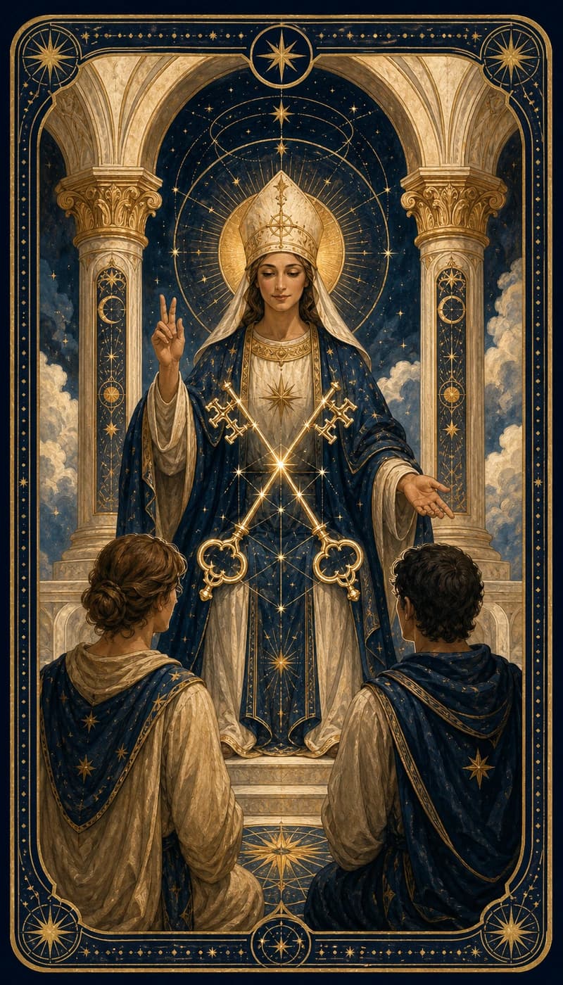 The Hierophant — AsterNym deck