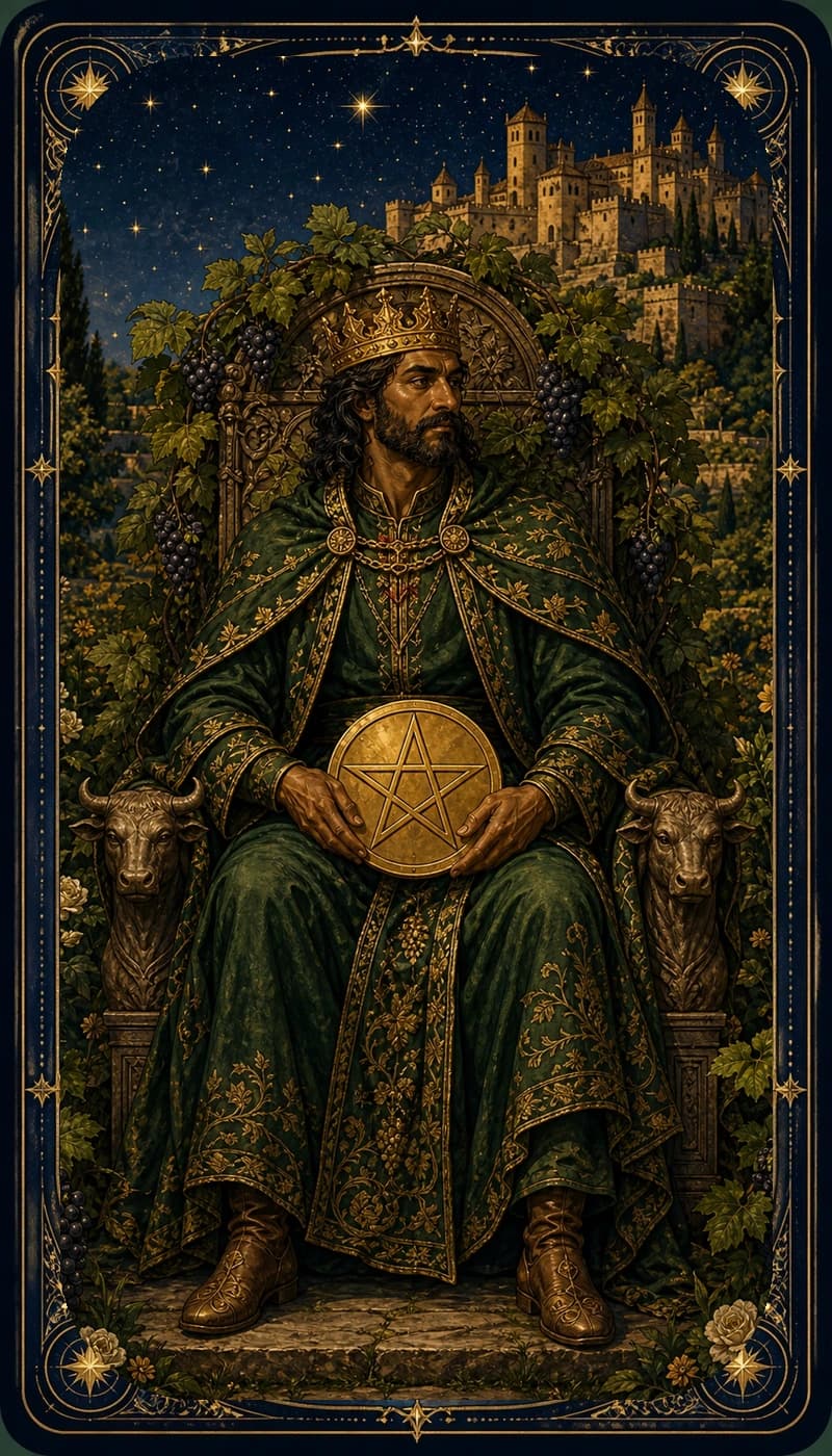 King of Pentacles | AsterNym deck