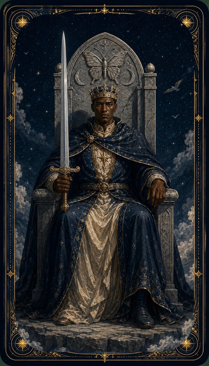 King of Swords | AsterNym deck