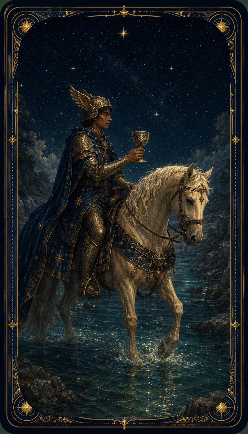 Knight of Cups | AsterNym deck