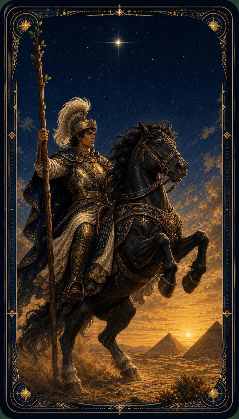 Knight of Wands | AsterNym deck