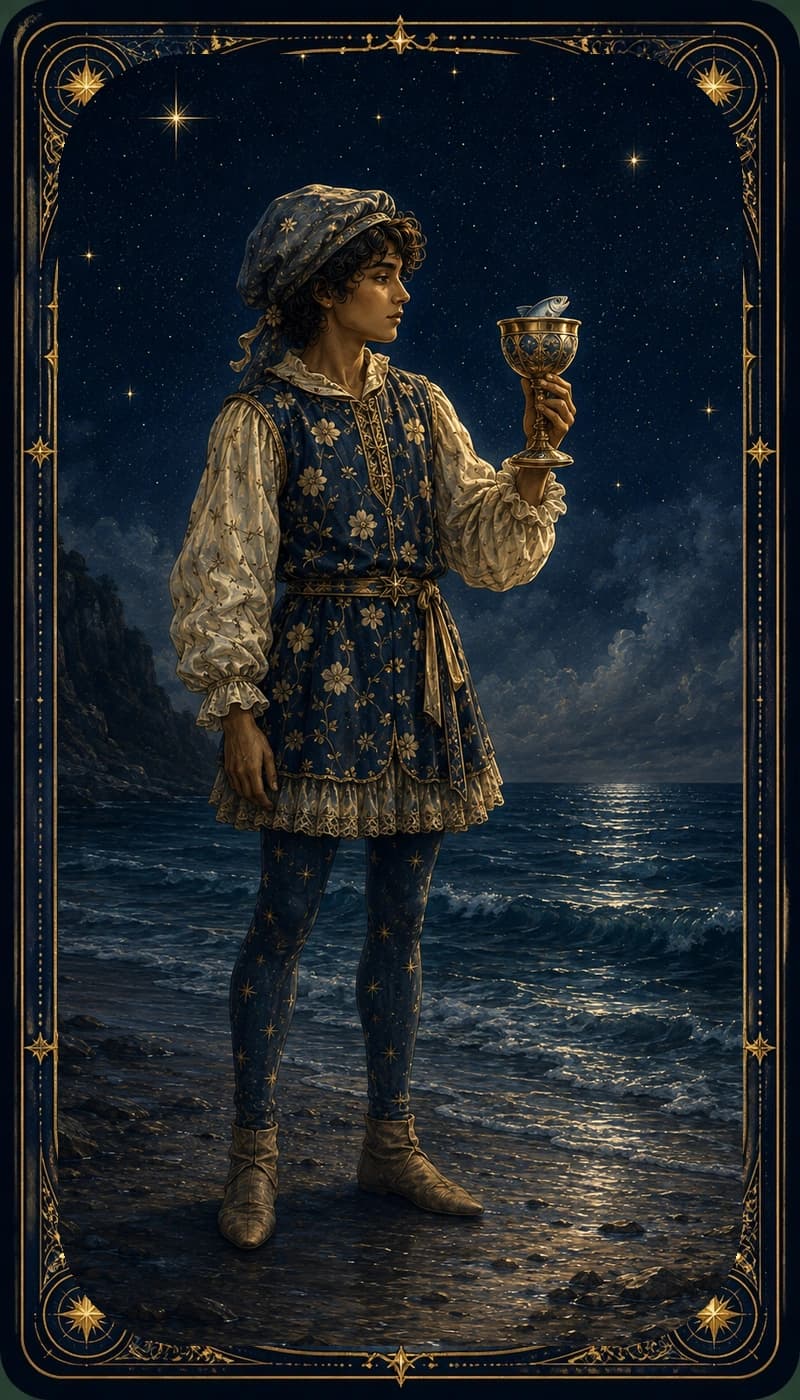 Page of Cups | AsterNym deck