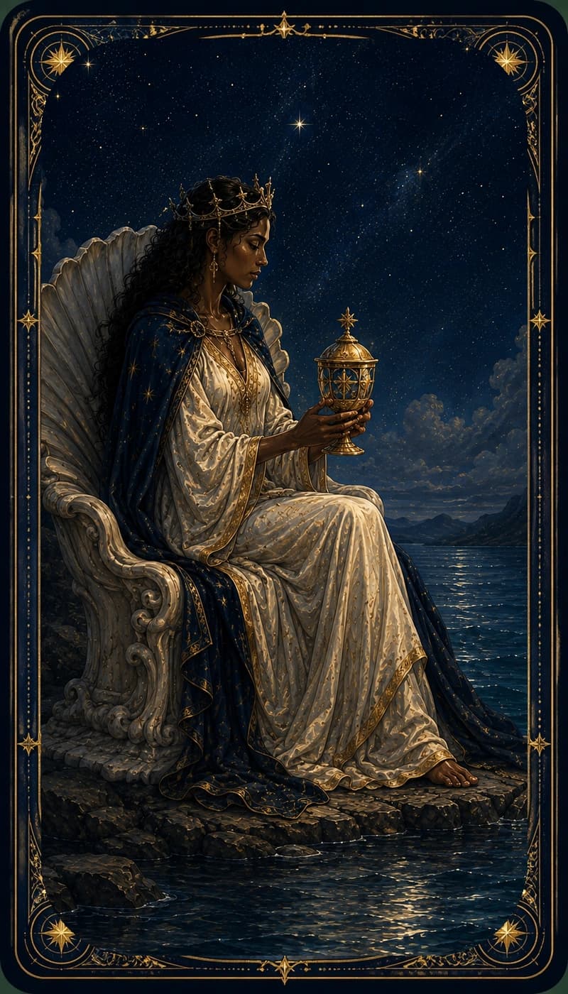 Queen of Cups | AsterNym deck