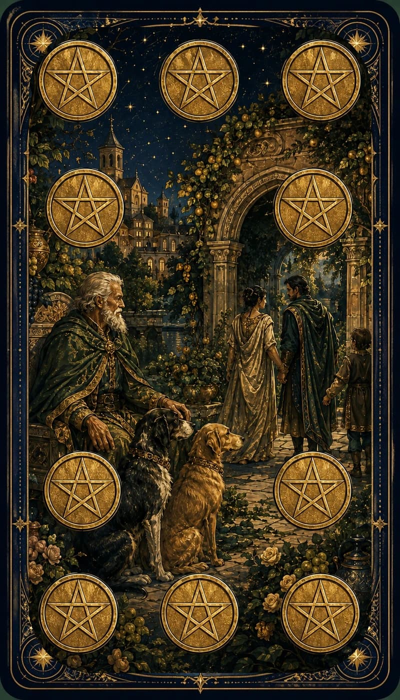 Ten of Pentacles | AsterNym deck