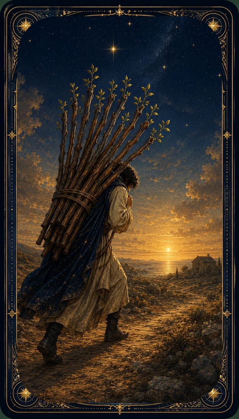 Ten of Wands | AsterNym deck