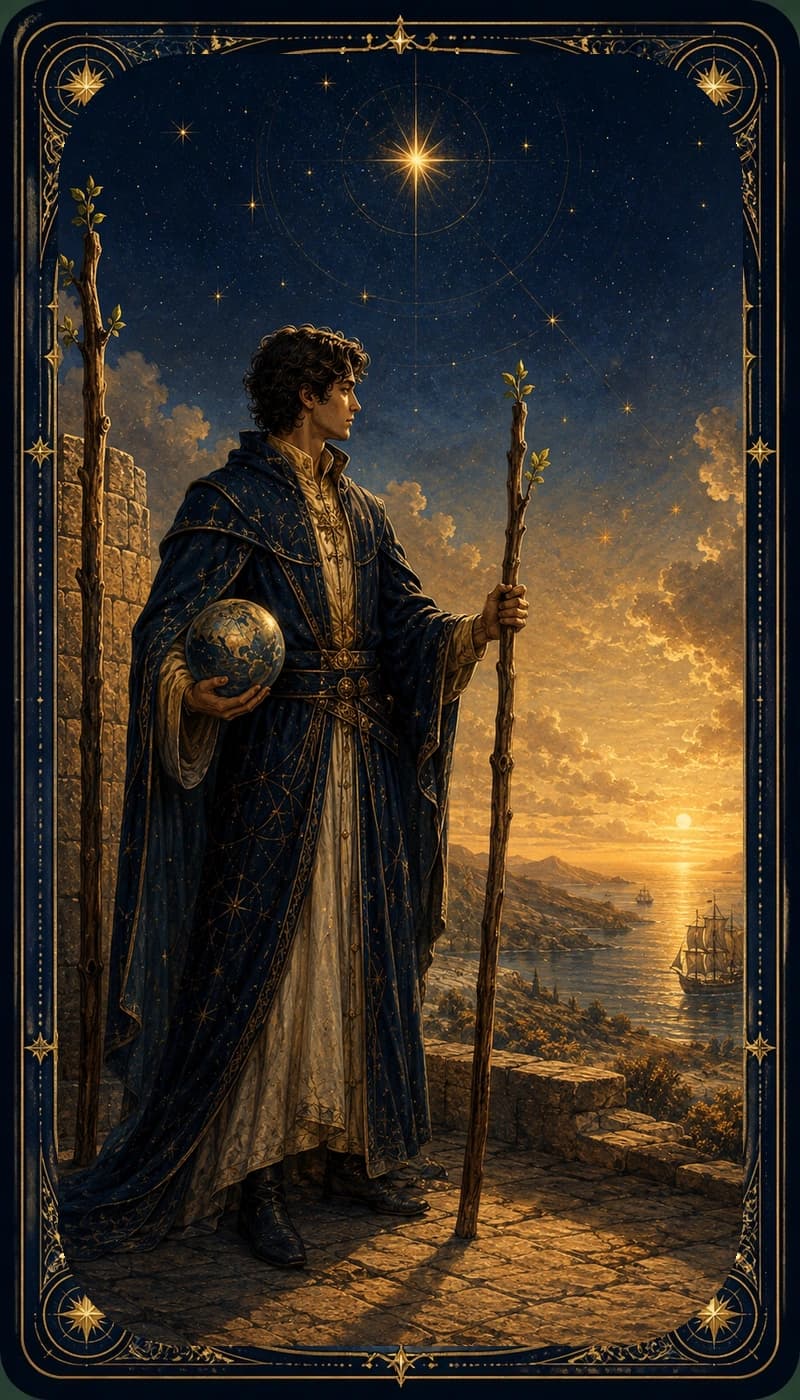 Two of Wands | AsterNym deck