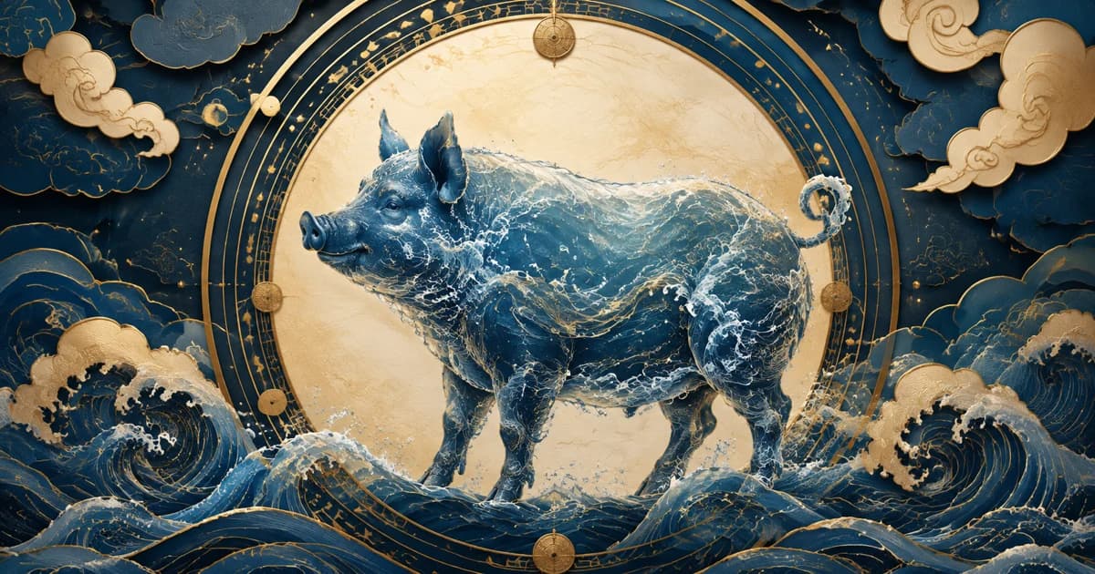 The Water Pig year