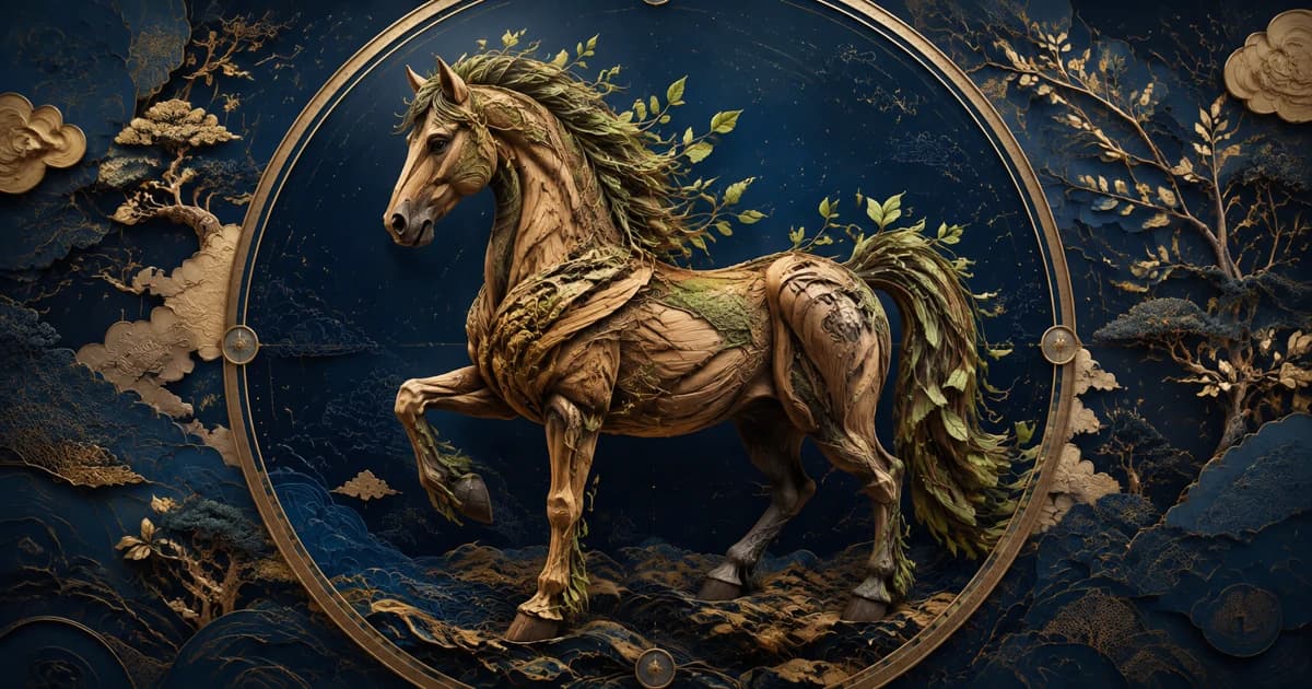 The Wood Horse year