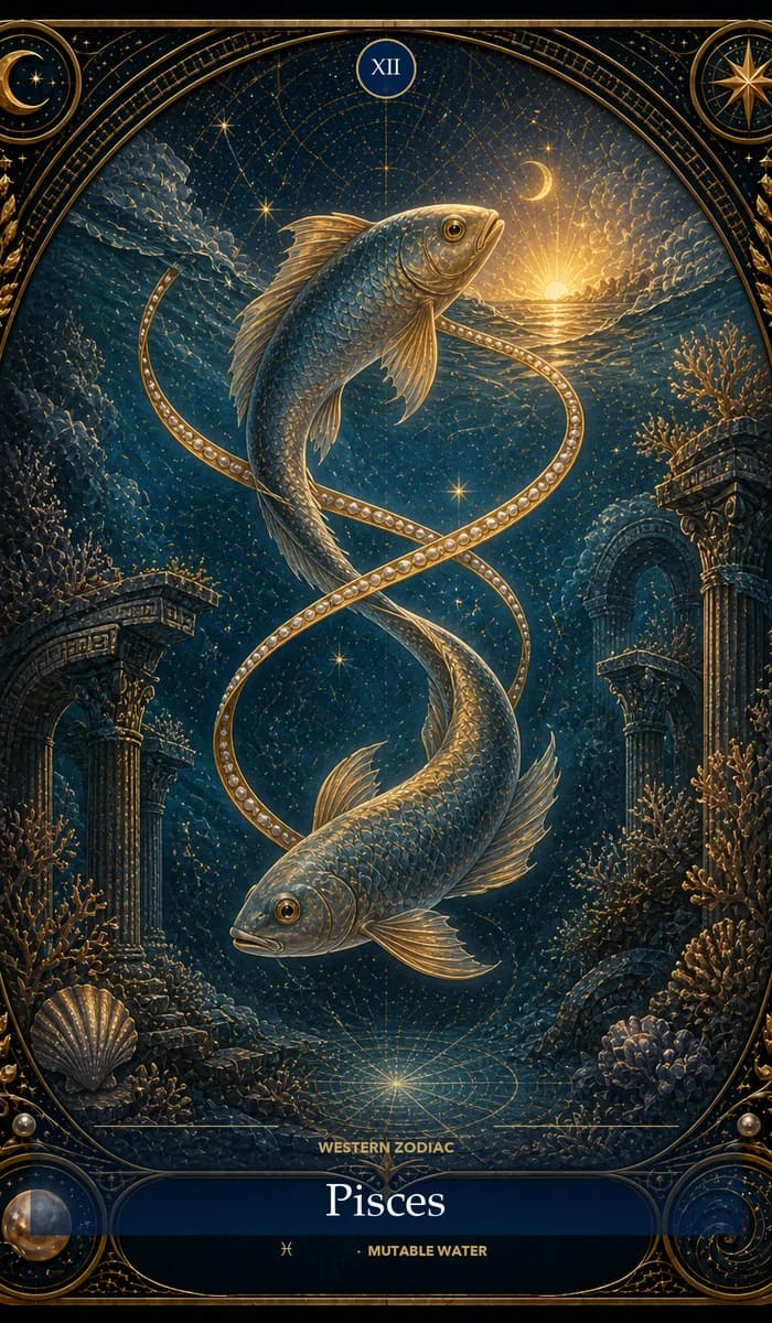 Pisces — Mark Hoppus's Western zodiac card